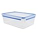 Emsa Clip and Close Storage Container, Rectangular, 186 Ounces