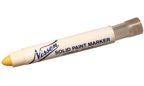 Nissen SPYES Standard Solid Paint Marker, Yellow
