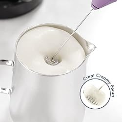 Electric Milk Frother Handheld, Battery Operated