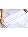 LE3NO Womens Lightweight Cotton Sleeveless Button Down Shirt,White,X-Large