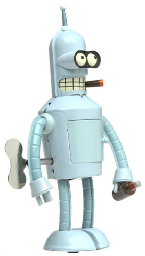 Futurama Bender Wind-up Robot Action Toy