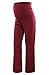 Jinson Women's Maternity Wide/Straight Versatile Comfy Palazzo Lounge Pants Stretch Pregnancy Trousers
