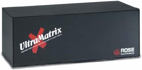 Rose Electronics UltraMatrix X-Series KVM Switch with Expansion Card