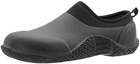 CNSBOR Men's Waterproof Garden Shoes, Ankle Shoes, Outdoor Boots