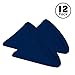 Gee Di Moda Cloth Napkins - 17 x 17 Inch Navy Blue Dinner Napkins - Set of 12 Soft & Absorbent Washable Fabric Cloth Table Napkins with Hemmed Edges for Hotel Restaurant, Holiday Parties & Wedding