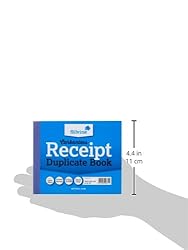 Silvine Carbonless Duplicate Receipt Book