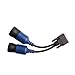 Pn 405048 6- and 9-Pin Y Deutsch Cummins Adapter for Nexiq 125032 USB Link Diesel Truck Diagnose Interface