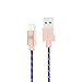 LAX Gadgets iPhone Charger Lightning Cable - MFi Certified Durable Braided Apple Lightning USB Cord for iPhone 11/11 Pro Max/XS Max/X/iPad, iPod & More