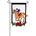 Evergreen Flag Red Derby Horse Race Applique Flag - 12.5 x 18 Inches