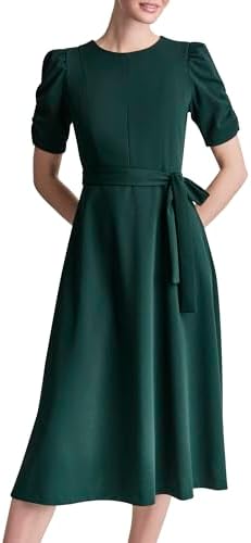 dkny green velvet dress Dkny Womens Velvet Midi Wrap Dress Green 2