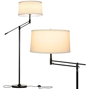 Adjustable Drop Pendant Floor Lamp Ebony Thresholdtm