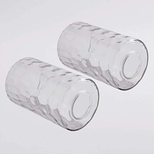 Hammered Glass Shades Water Ripple Clear Glass Lamp Shade, Glass Shades