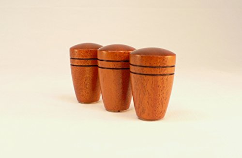 Lamp Finial, Mahogany, Dome Pattern 1
