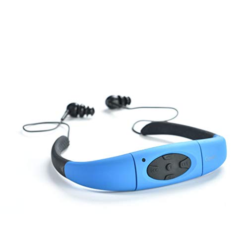 Wireless Bluetooth Headset Waterproof Long-Lasting Bass Sports Headset with 8G Memory for Windows/OS MAC (E)