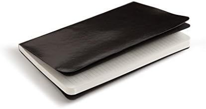 Rubberband Products PaintBox Series Black & Natural Ruled NoteBook