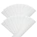 DALIX PVC Vertical Blind Replacement Slats Curved Smooth White 42.5 x 3.5 (20-Pack)