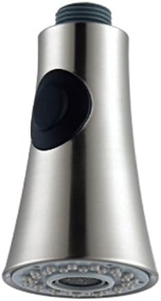 Kitchen Sink Faucet Replacement Pull Out Spray Head Shower Nozzle , Brushed Nickel