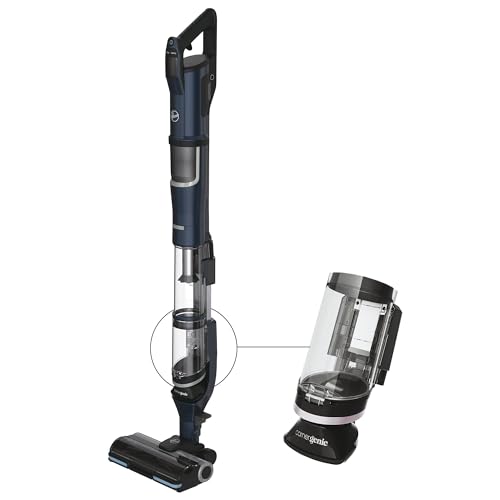 HOOVER Vacuum cleaner without cable, powerful, with Corner Genie™ for cleaning all corners, pet accessories, anti-knot brush, LED lighting, 2 batteries [HFX]