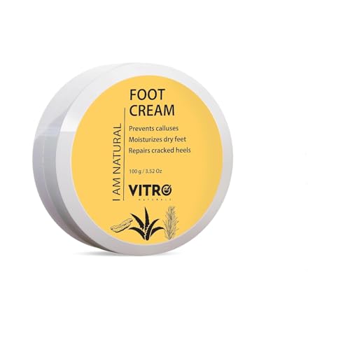 Foot Cream For Rough, Dry and Cracked Heel, Feet Cream For Heel Repair With Benefits Of Aloe vera, Beeswax and & glycerin
