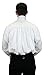 Historical Emporium Men's Victorian High Collar Stud/Cufflink Convertible Dress Shirt L White