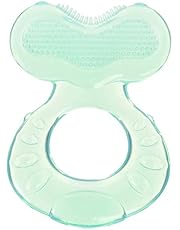 Nuby Soft Silicone Fish Teether Green