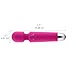 Personal Premium Magic Waterproof Mini Wand Massage, Mini Cordless Handheld Rechargeable Neck Shoulder Back Body Massage with 20 Powerful Pulsating Patterns for Sports Recovery & Muscle Aches Relief