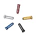 Ioffersuper Metal Bike Brake Gear Cable Wire Outer End Caps Crimps Tips Ferrules