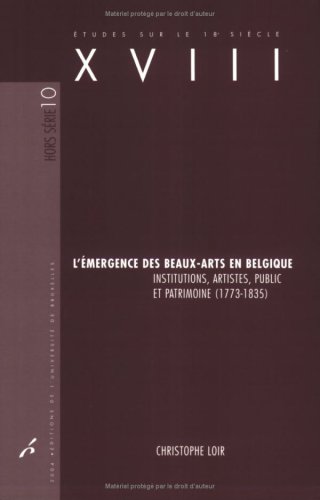 L' émergence des beaux-arts en Belgique