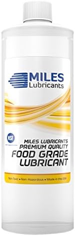 Miles Fg Comp Oil ISO 68 Food Grade Full Synthetic Pao Based Rotary Compressor Fluid Nsf H1 Regirstered 16 Oz/12 Case