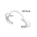 Standard Dental Mouth Opener (Set of 20 Pieces) - Cheek and Lip Retractor - Clear Medium Size