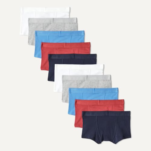 Amazon Essentials Kids Cotton Knit Boxer Briefs