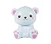 Puni Maru's Jumbo Happy Polar Bear Squishy Blue Happy Open Smile