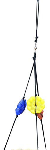 Bird Feeder Bath With Iron Tray and Beads 27 in Long Wind Chime with Nana Bells