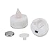 EverBrite LED Tea Light Candles Set, 48-pack Warm Yellow Flickering Flameless Tealight Kit, Battery Included