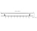 Magnetic Knife Holder for Wall - Stainless Steel Knife Magnetic Strip 24 Inch - Wall Knife Magnet Bar Rack With Hooks