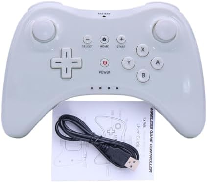 Amazon.com: Wii U Pro Controller - White : Video Games