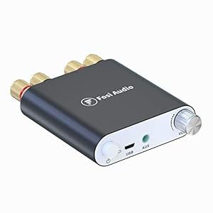 Bluetooth Versterker Draadloze Stereo Ontvanger Mini 2 CH Hi-Fi Digitale Vermogensversterker 100W x2 met DC19V-Voeding