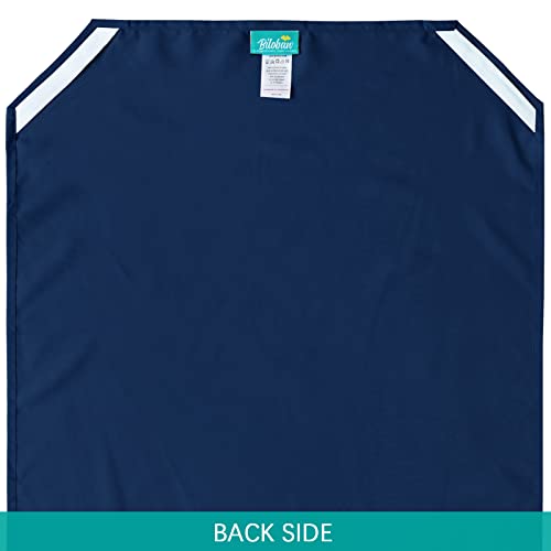 Toddler Size Daycare/PreSchool Cot Sheet 2 Pack, 23 x 40, Navy