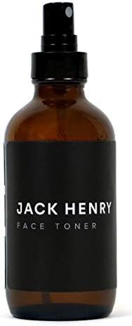 Jack Henry Organic Face Toner | Witch Hazel & Essential Oils - Alcohol Free - Premium, Natural, Organic - Made in USA - 4 Ounces