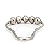 2LB Depot Shower Curtain Hooks, Brushed Nickel, Rust Resistant Stainless Steel, Set of 12 Decorative Shower Rings + Bonus Ring for Shower Rods