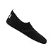 FitKicks Original Men's Edition Foldable Active Lifestyle Minimalist Footwear Barefoot Yoga Water Shoes Black
