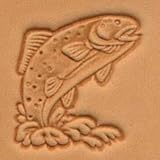 Tandy Leather 3D Trout Stamp 88345-00