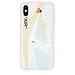 iPhone Shoe Case Chicago/White 1's Official 3D Print Textured Shock Absorbing Protective Sneaker Fashion Case (White, iPhone X)