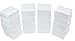 Cleaning Solutions Pack of 60 78992-60PK White (Size:12”x12”) Terry Towels Cleaning Cloths. Ideal for Home, Auto, Salon,Gym, Makeup Removing & Pets, 60 Pack
