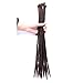 DAIRESS 10 Strands 22Inches Synthetic Dreadlock Extensions Single Ended Crochet Dreads Extension Reggae Hair Dread Locks Hippie Hair Extensions (#4 Medium Brown)