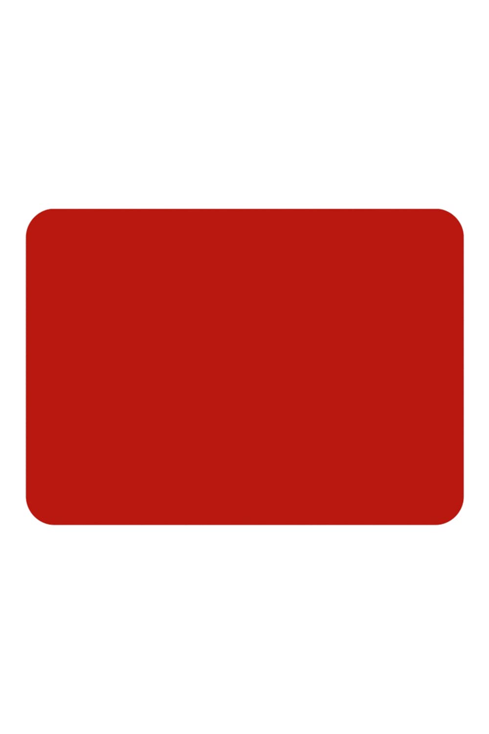 Red Medium Glass Worktop Protector 40X30Cm