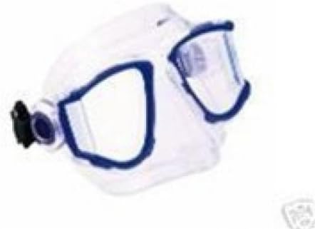Edge Gear Panoramic Low Purge Mask-Clear for Scuba Diving, Snorkeling or Water Sports