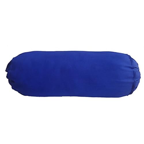 Saffron Bolster Pillowcase Decorative Bed Bolster Round Pillow