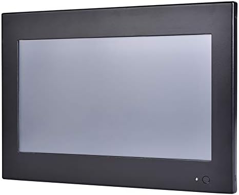 10.1 Inch Industrial Touch Panel PC,All in One Computers,4 Wires Resistive Touch Screen,Windows 7/10,Linux,Intel J1800,(Black),[HUNSN WD12],[3RS232/VGA/LAN/3USB2.0/1USB3.0/Fanless],(8G RAM/64G SSD)