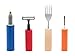 EVOLUT12-Pack Closed Cell Foam Tubes for Grip Support - Mixed Sizes - Tubing for Silverware, Pencils, Tools, and Built Up Utensils